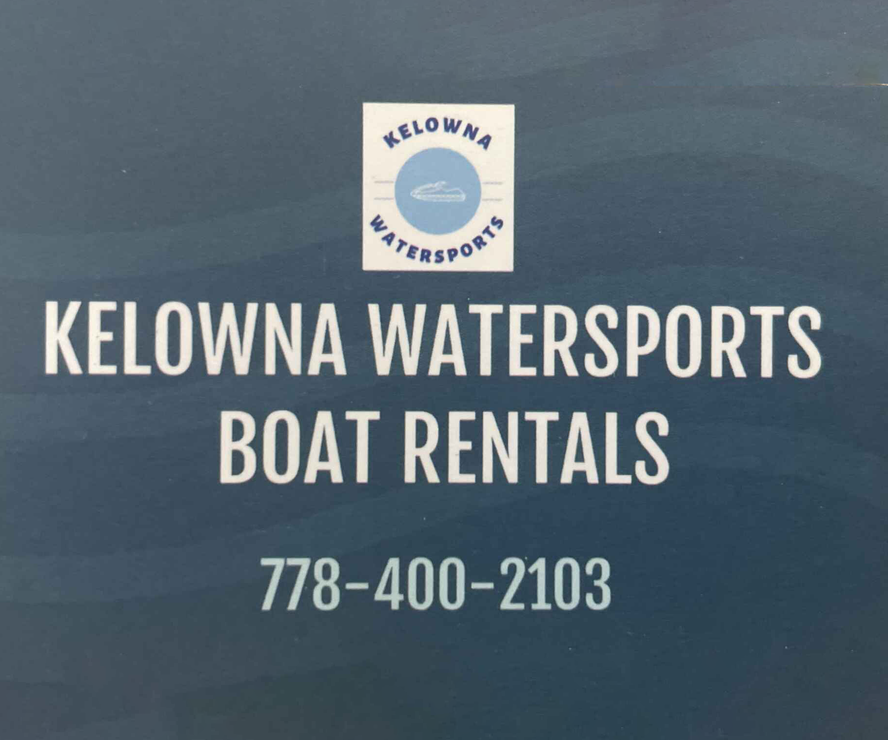 Kelowna Watersports Boat Rentals